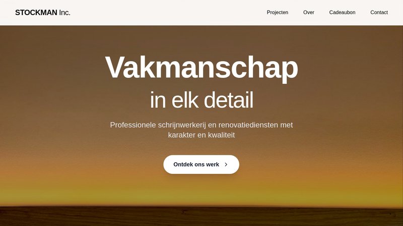 Screenshot van Stockman Inc